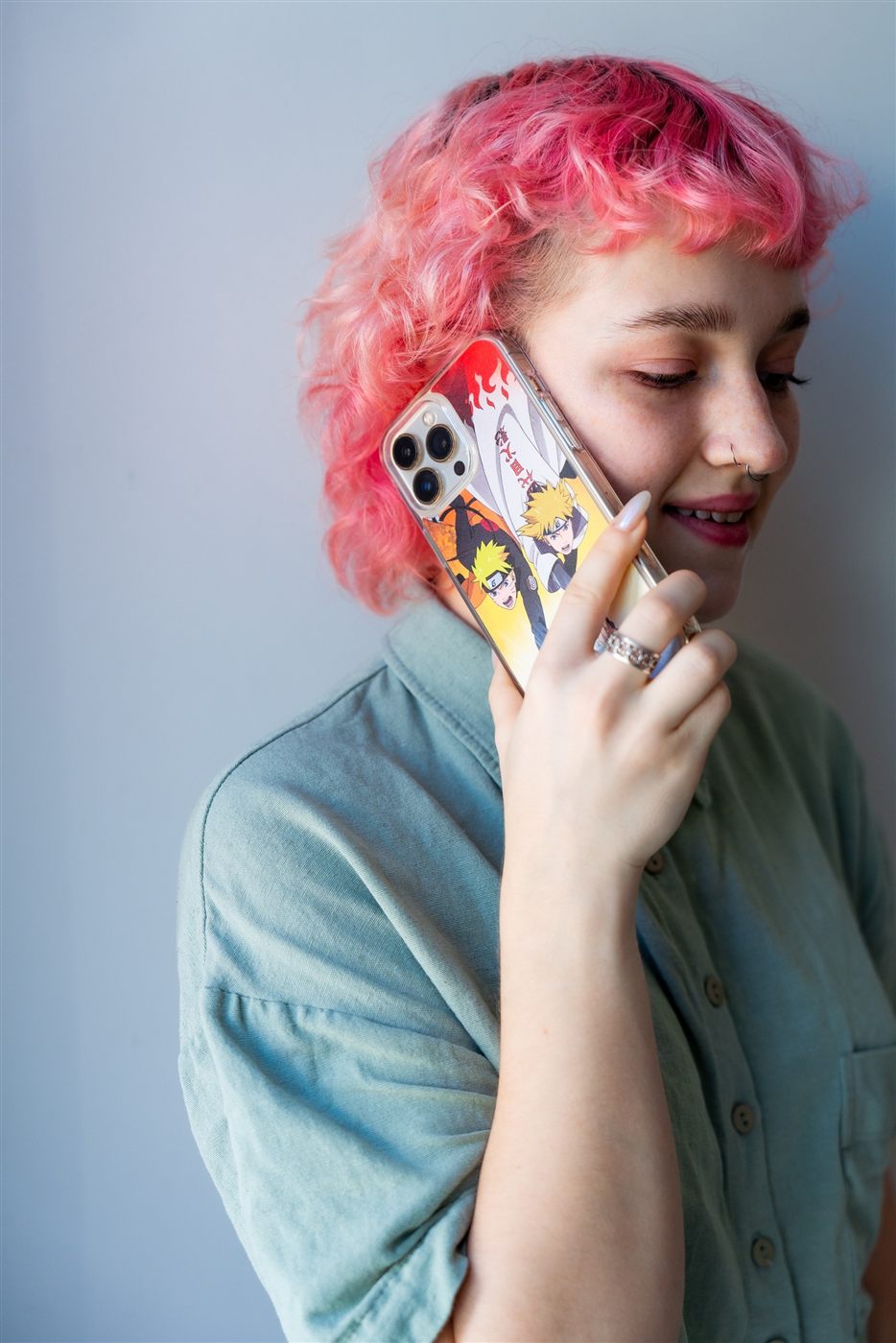 Naruto case in use