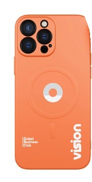 Vision — orange MagSafe case